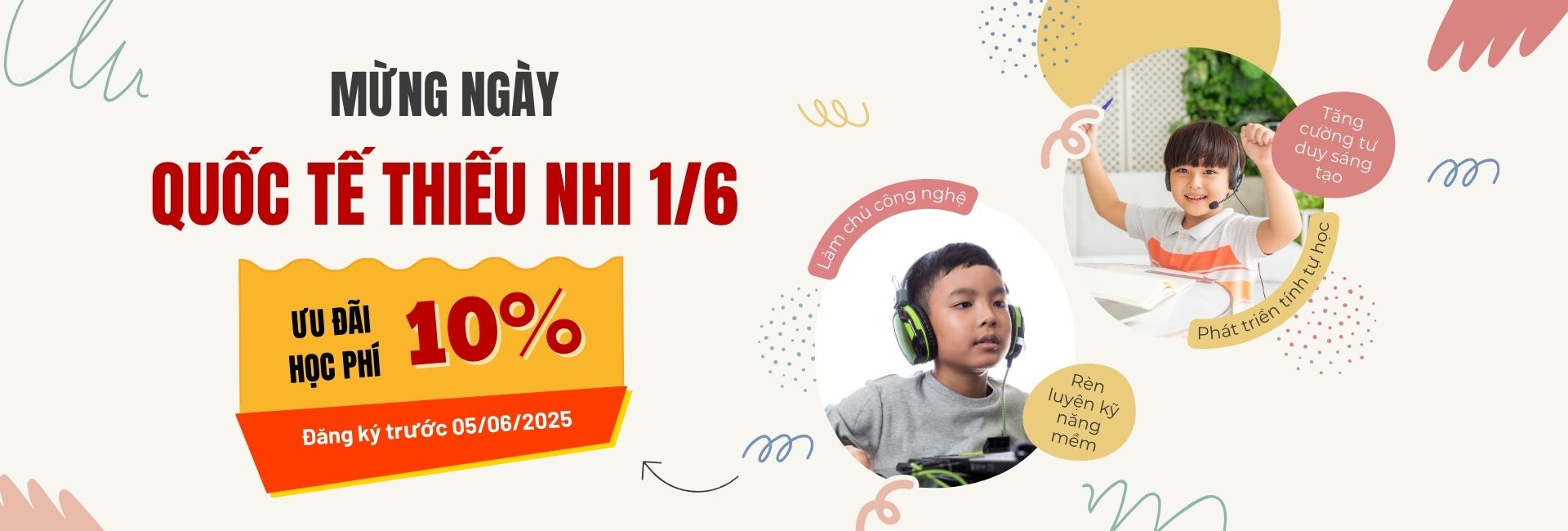 Khóa học lập trình cho trẻ - tháng 5